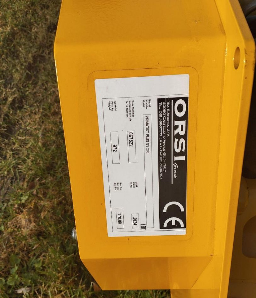 Orsi trincia laterale nuova Primatist Plus GS 200 - Seitenmulcher: das Bild 3 Orsi trincia laterale nuova Primatist Plus GS 200 - Seitenmulcher: das Bild 3
