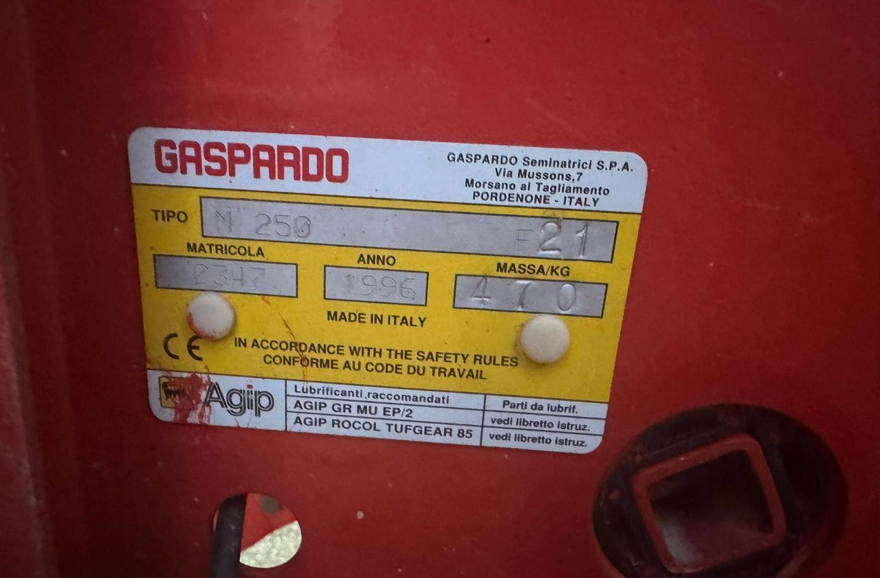 Seminatrice usata Gaspardo M250 - Sämaschine: das Bild 3 Seminatrice usata Gaspardo M250 - Sämaschine: das Bild 3
