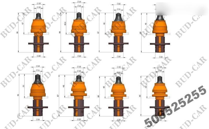 Ersatzteile für Kaltfräse neu kaufen New węglikiem spiekanym Rock Combo for asphalt milling machine: das Bild 12 Ersatzteile für Kaltfräse neu kaufen New węglikiem spiekanym Rock Combo for asphalt milling machine: das Bild 12