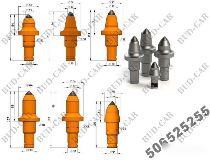 Ersatzteile für Kaltfräse neu kaufen New węglikiem spiekanym Rock Combo for asphalt milling machine: das Bild 13 Ersatzteile für Kaltfräse neu kaufen New węglikiem spiekanym Rock Combo for asphalt milling machine: das Bild 13