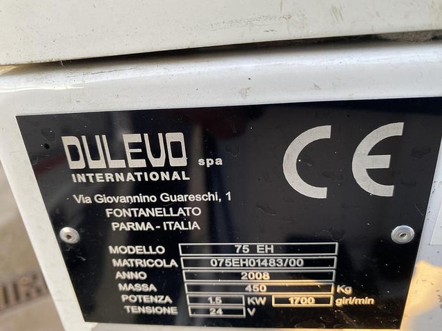 Kehrsaugmaschine Dulevo 75 EH, Veegmachine: das Bild 15