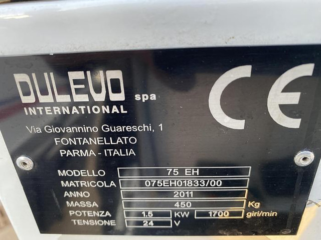 Kehrsaugmaschine Dulevo 75 EH, Veegmachine: das Bild 19