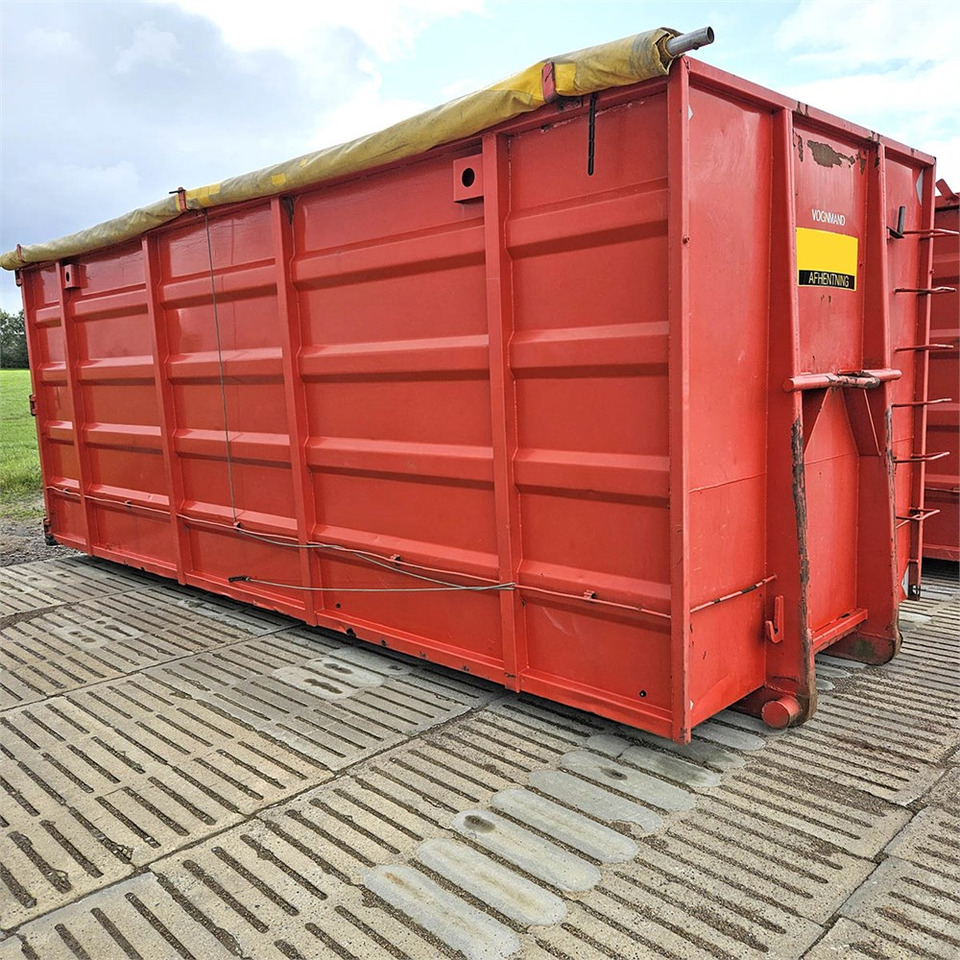 ABC Træfliscontainer med pressening. - Abrollcontainer: das Bild 1 ABC Træfliscontainer med pressening. - Abrollcontainer: das Bild 1