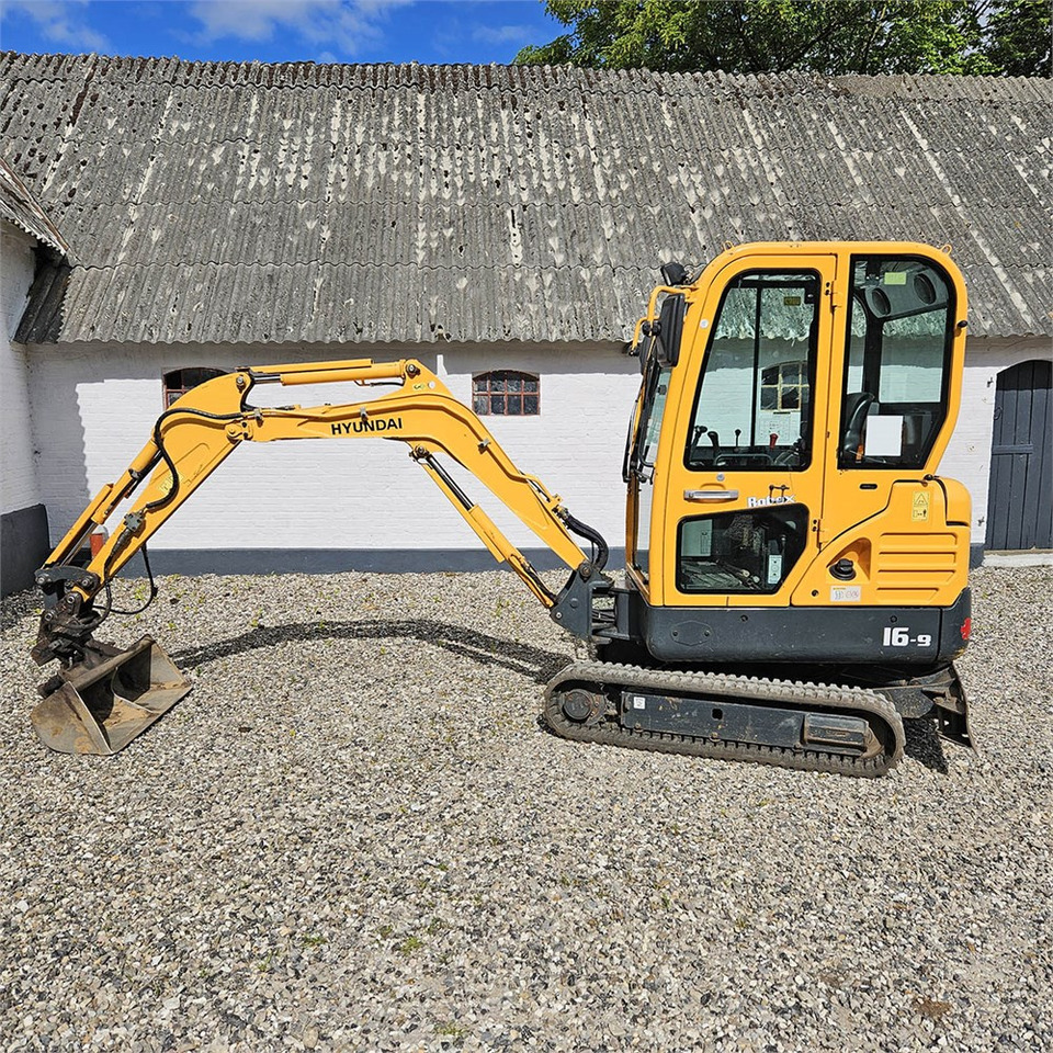 Hyundai Robex 16-9 - Minibagger: das Bild 1 Hyundai Robex 16-9 - Minibagger: das Bild 1