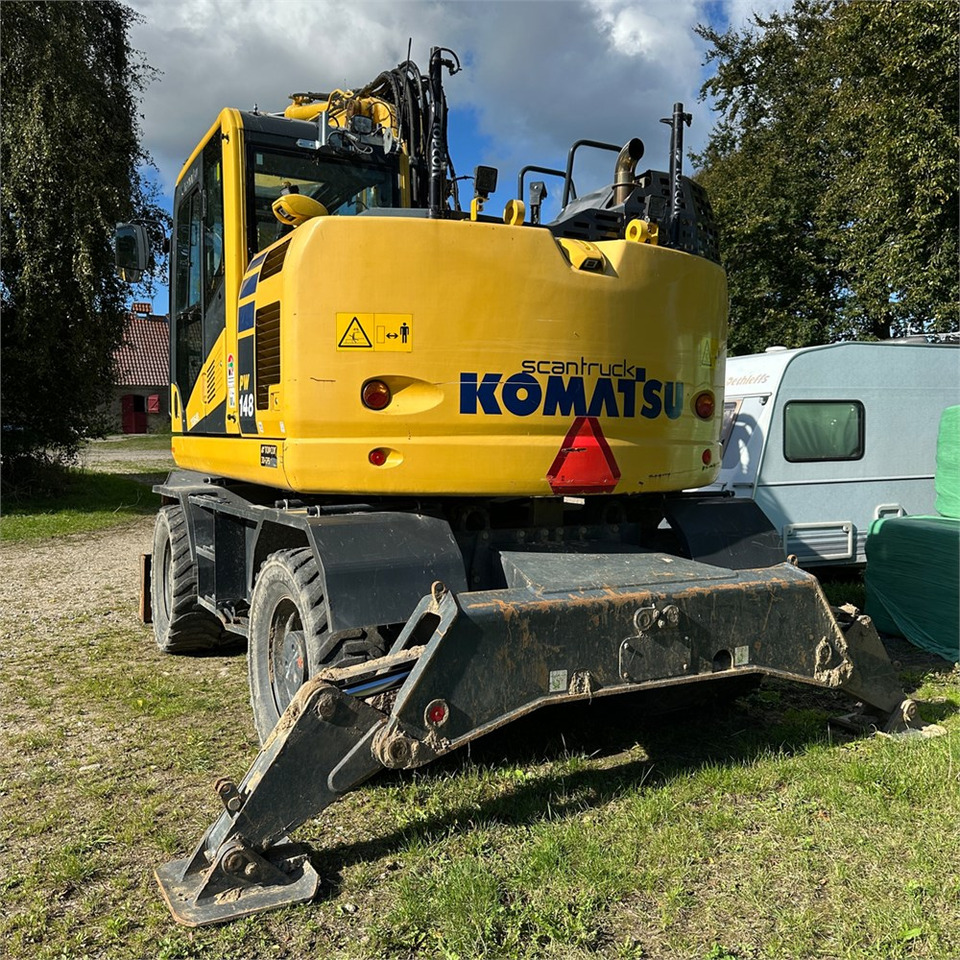 Komatsu PW148-11 - Mobilbagger: das Bild 5 Komatsu PW148-11 - Mobilbagger: das Bild 5