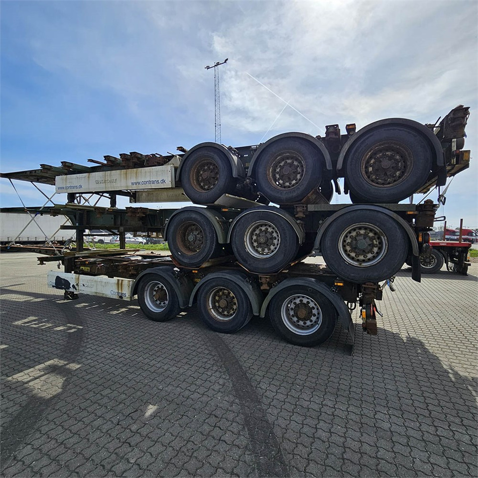 Krone 3 styk - Container/ Wechselfahrgestell Auflieger: das Bild 5 Krone 3 styk - Container/ Wechselfahrgestell Auflieger: das Bild 5