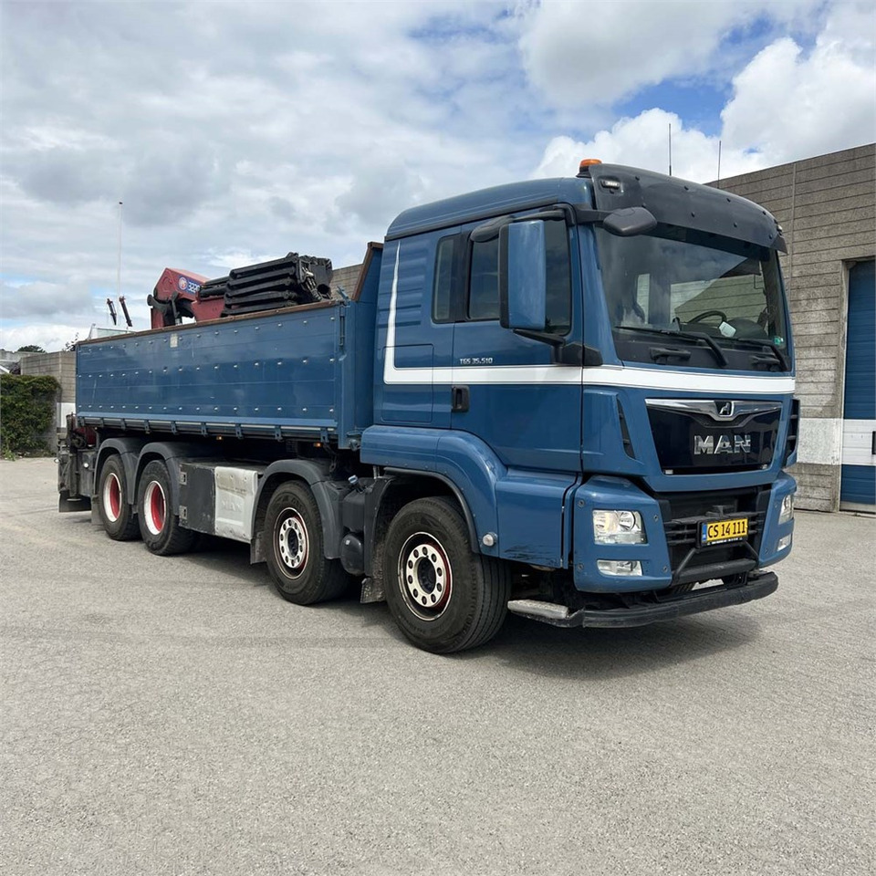 MAN TGS 35.510 8x4 BL - Autokran, Pritsche LKW: das Bild 1 MAN TGS 35.510 8x4 BL - Autokran, Pritsche LKW: das Bild 1