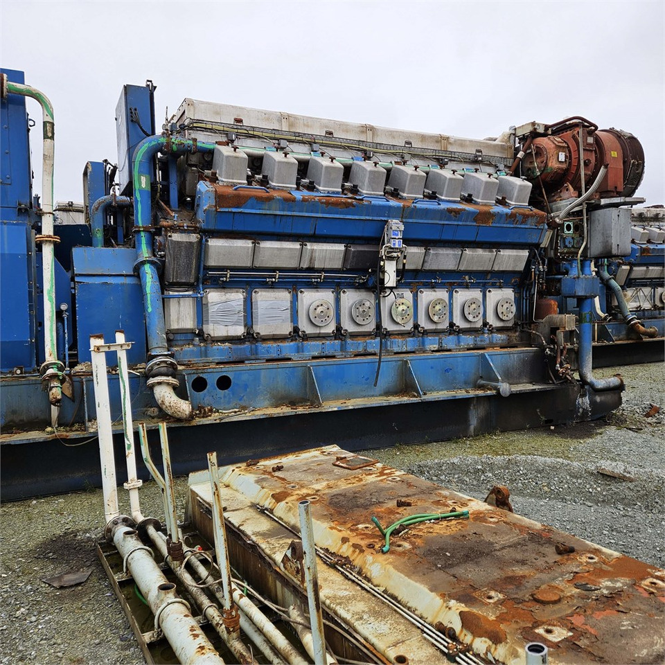 Wärtsilä 16V32 GD - Stromgenerator: das Bild 2 Wärtsilä 16V32 GD - Stromgenerator: das Bild 2
