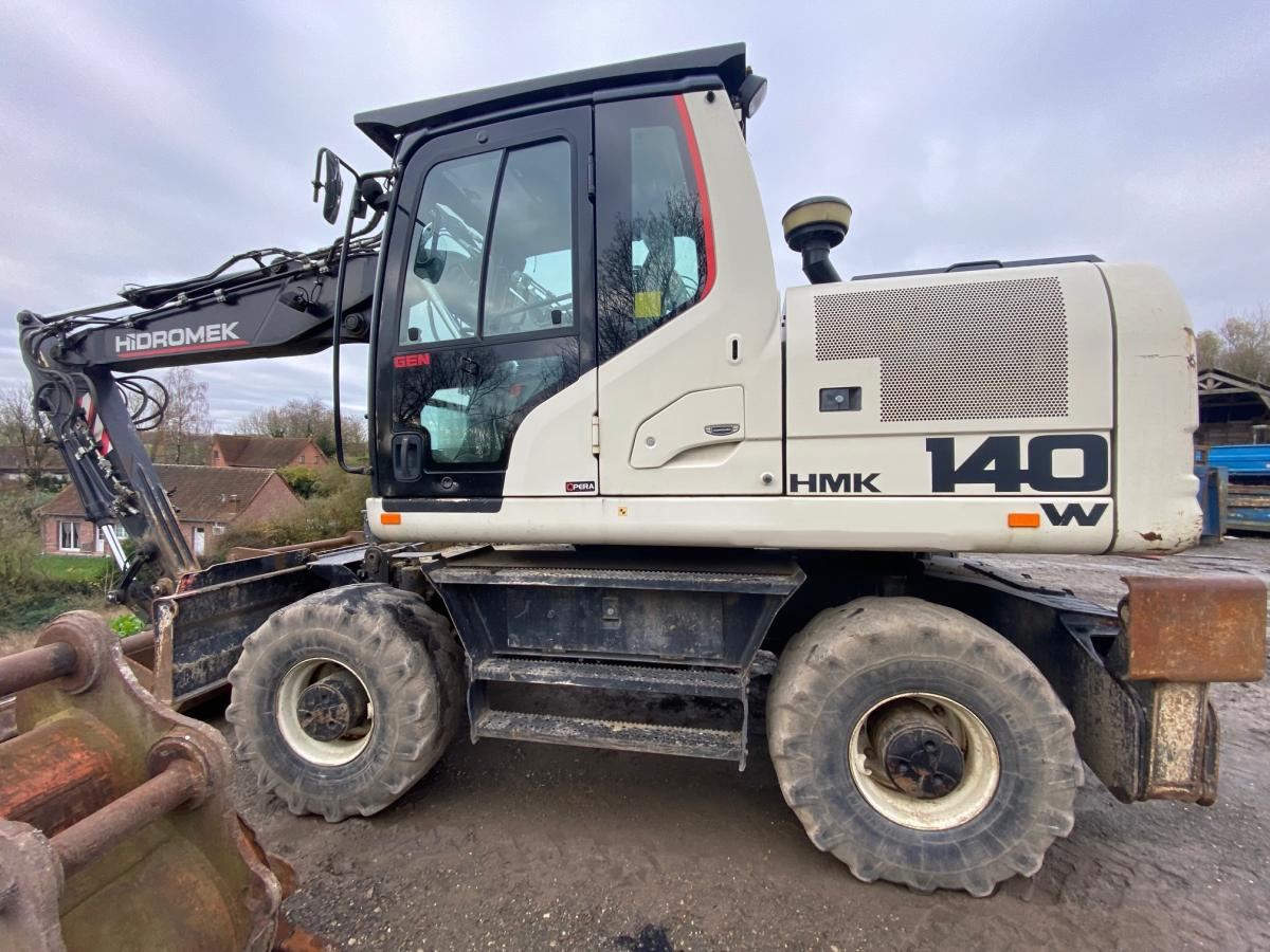 Hidromek HMK 140W-3B - Mobilbagger: das Bild 1 Hidromek HMK 140W-3B - Mobilbagger: das Bild 1