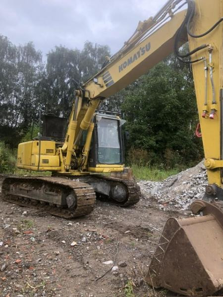 Komatsu PC 160-6K - Kettenbagger: das Bild 1 Komatsu PC 160-6K - Kettenbagger: das Bild 1