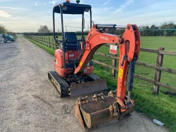 Kubota U 17-3 - Minibagger: das Bild 1 Kubota U 17-3 - Minibagger: das Bild 1