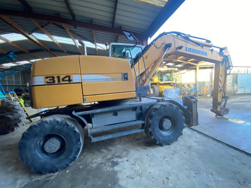 Mobilbagger Liebherr A314 Litronic: das Bild 7