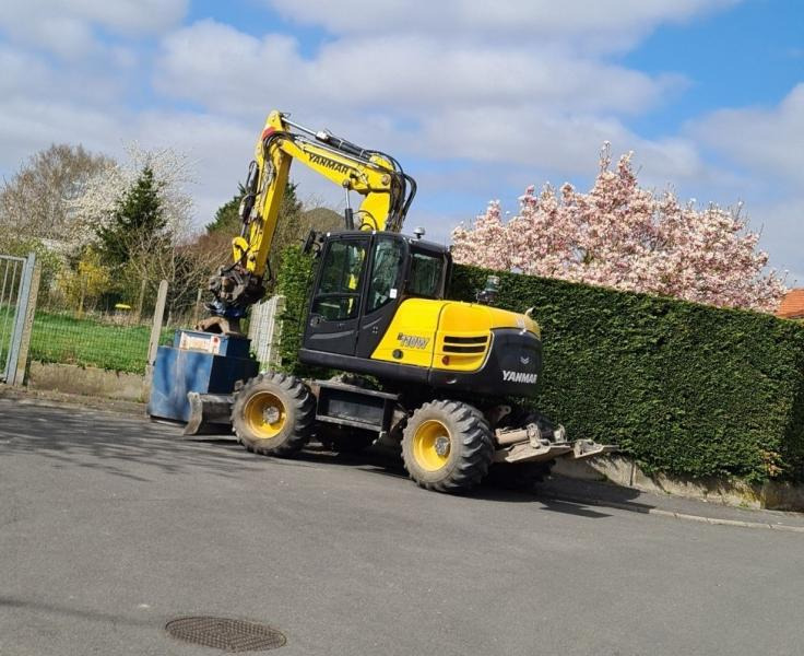 Yanmar B 110 W - Mobilbagger: das Bild 2 Yanmar B 110 W - Mobilbagger: das Bild 2