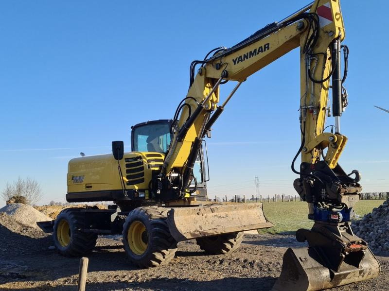 Yanmar B 110 W - Mobilbagger: das Bild 1 Yanmar B 110 W - Mobilbagger: das Bild 1