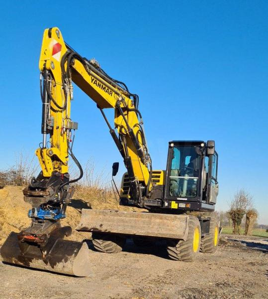 Yanmar B 110 W - Mobilbagger: das Bild 3 Yanmar B 110 W - Mobilbagger: das Bild 3