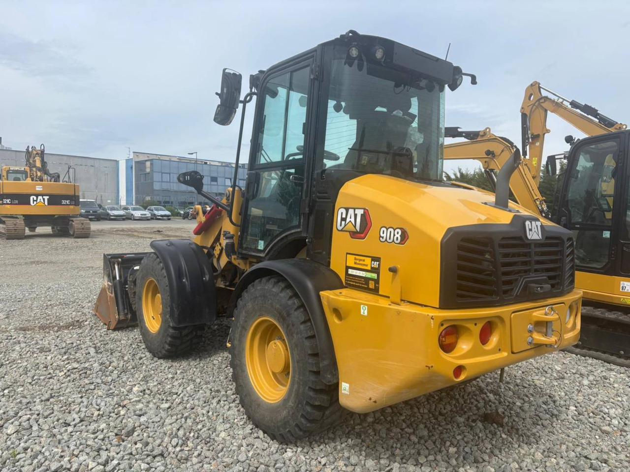 CAT 908 - Radlader: das Bild 3 CAT 908 - Radlader: das Bild 3