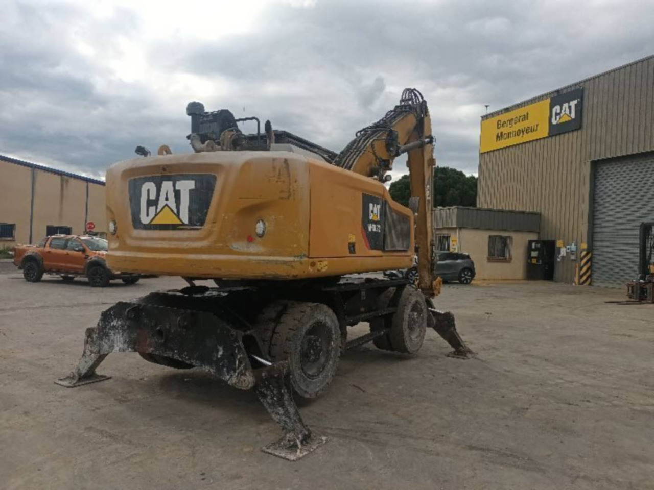 Mobilbagger CAT MH3022-1: das Bild 15