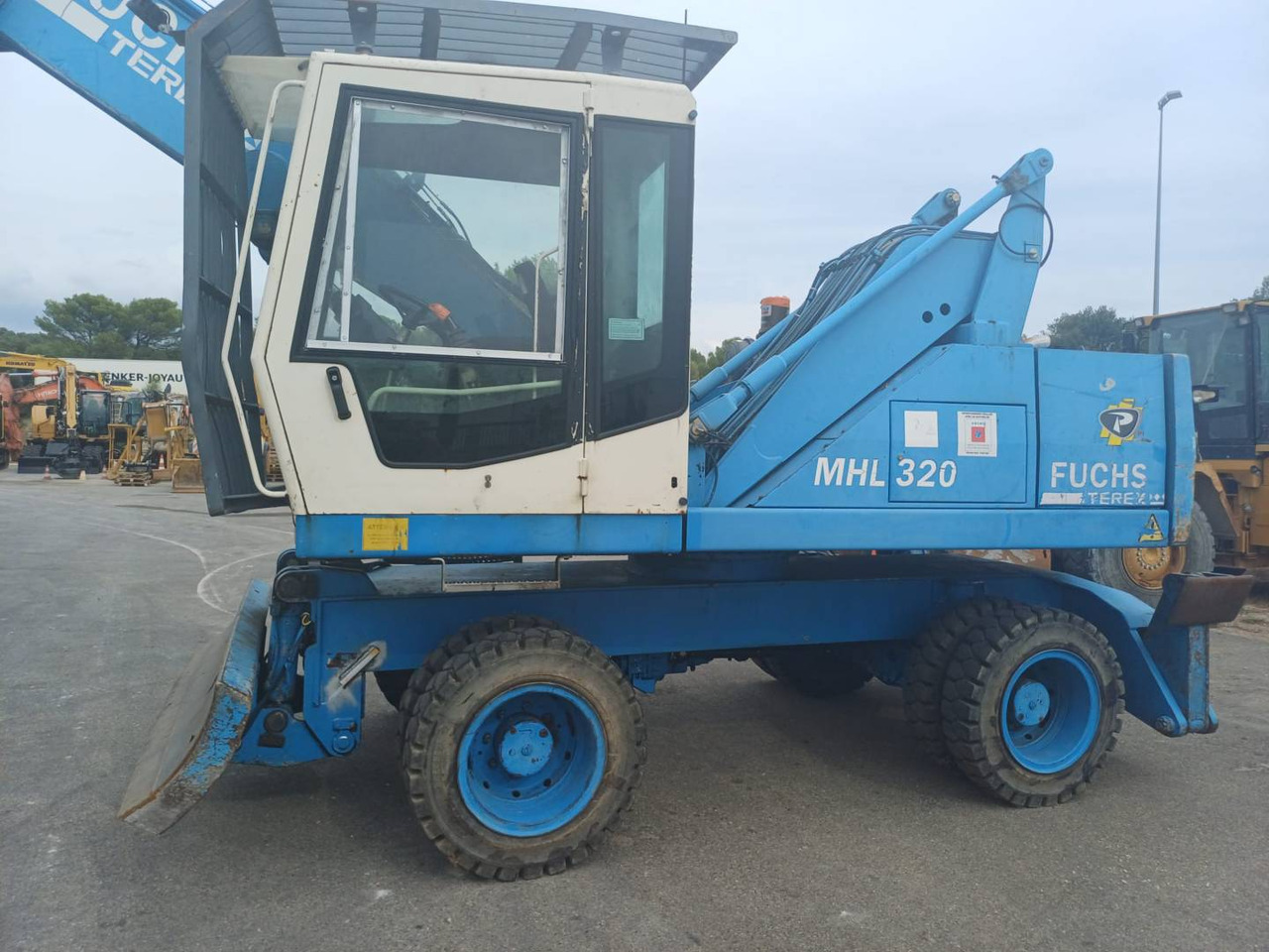 FUCHS MHL320 - Mobilbagger: das Bild 1 FUCHS MHL320 - Mobilbagger: das Bild 1