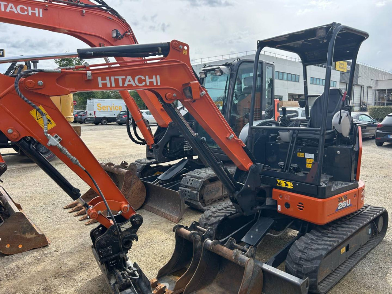 HITACHI ZX26U-6 - Kettenbagger: das Bild 1 HITACHI ZX26U-6 - Kettenbagger: das Bild 1