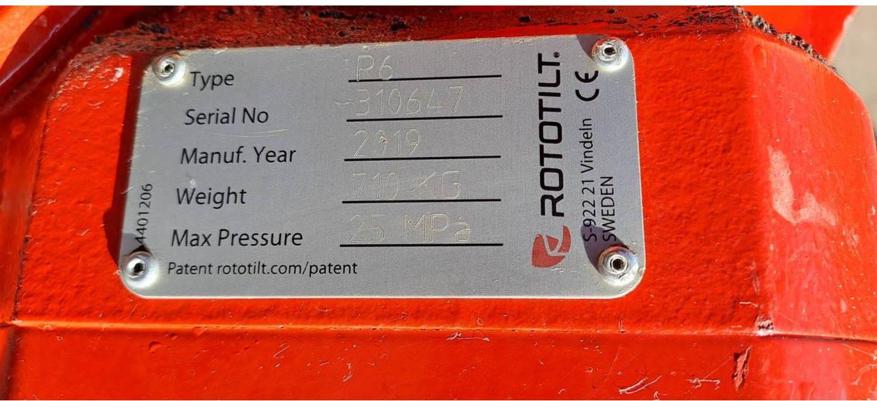 ROTOTILT R6/ROTOTILT/CW40S - Tiltrotator: das Bild 2 ROTOTILT R6/ROTOTILT/CW40S - Tiltrotator: das Bild 2