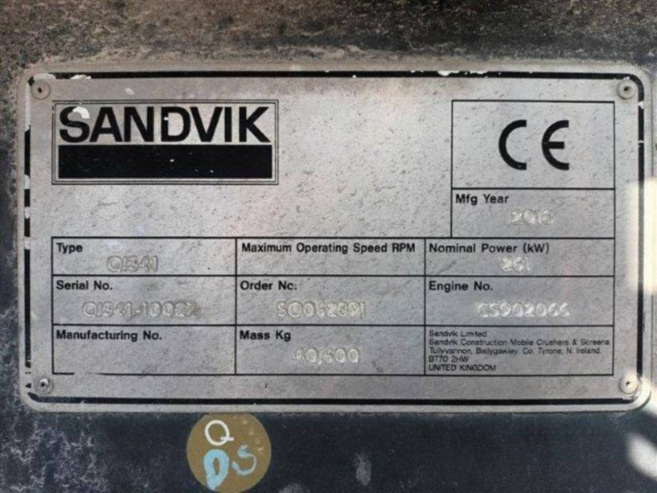 SANDVIK MINING & CONSTRUCTION QI341HS - Brecher: das Bild 4 SANDVIK MINING & CONSTRUCTION QI341HS - Brecher: das Bild 4