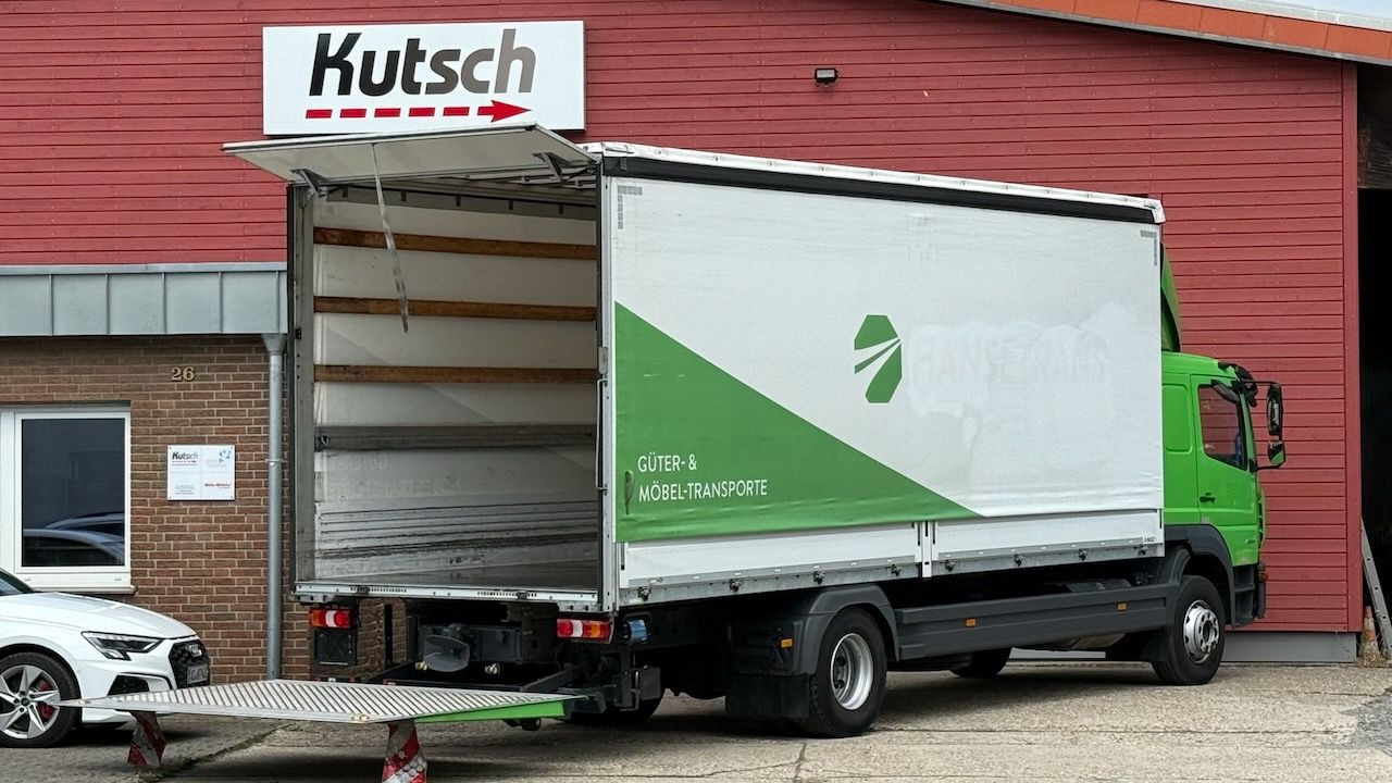 Mercedes-Benz Atego 1624L Pritsche/Plane, Ladebordwand - Plane LKW: das Bild 3 Mercedes-Benz Atego 1624L Pritsche/Plane, Ladebordwand - Plane LKW: das Bild 3