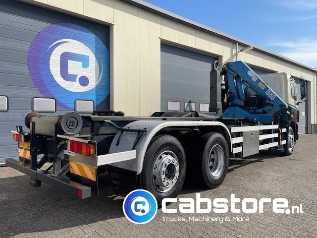 DAF CF 85.340 6X2 Euro 3 - Haakarm containersystem - Hooklift - Abrollkipper - Year 2004 - HMF 1680-K2 Crane - Grua - Ladekran - Autolaadkraan - Abrollkipper, Autokran: das Bild 3 DAF CF 85.340 6X2 Euro 3 - Haakarm containersystem - Hooklift - Abrollkipper - Year 2004 - HMF 1680-K2 Crane - Grua - Ladekran - Autolaadkraan - Abrollkipper, Autokran: das Bild 3