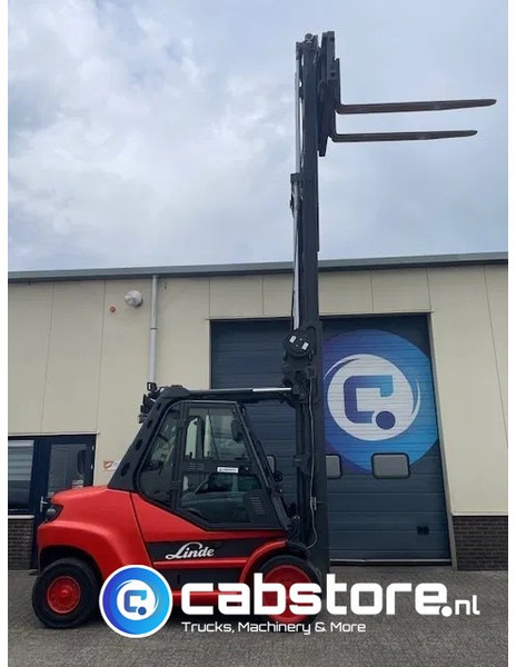 Linde H80D-01 900 Heftruck - Forklift - Gabelstapler - Year 2011 - Airco - Dieselstapler: das Bild 5 Linde H80D-01 900 Heftruck - Forklift - Gabelstapler - Year 2011 - Airco - Dieselstapler: das Bild 5