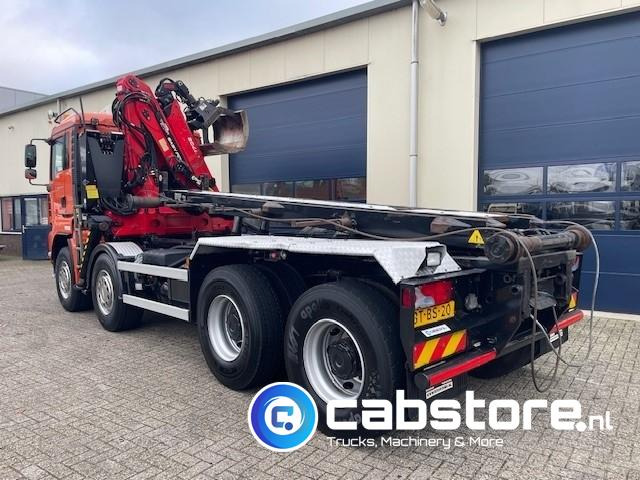MAN TGA 41.440 8X4 BB Palfinger Epsilon Z-Kraan bouwjaar 2011 + NCH 30 Ton's Kabel-containersyteem - Handgeschakeld - Bouwjaar 2007 - Km 582.782 - Seil Abrollkipper, Autokran: das Bild 3 MAN TGA 41.440 8X4 BB Palfinger Epsilon Z-Kraan bouwjaar 2011 + NCH 30 Ton's Kabel-containersyteem - Handgeschakeld - Bouwjaar 2007 - Km 582.782 - Seil Abrollkipper, Autokran: das Bild 3