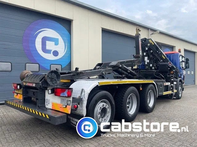 Scania P380 LB 8x4*4 HNA Euro 5 - HIAB 211 E-3 Hipro Crane with remote control + Multilift XR26S61 Hooklift - Year 2009 - Km 336.501 !! - Good condition - Abrollkipper, Autokran: das Bild 5 Scania P380 LB 8x4*4 HNA Euro 5 - HIAB 211 E-3 Hipro Crane with remote control + Multilift XR26S61 Hooklift - Year 2009 - Km 336.501 !! - Good condition - Abrollkipper, Autokran: das Bild 5