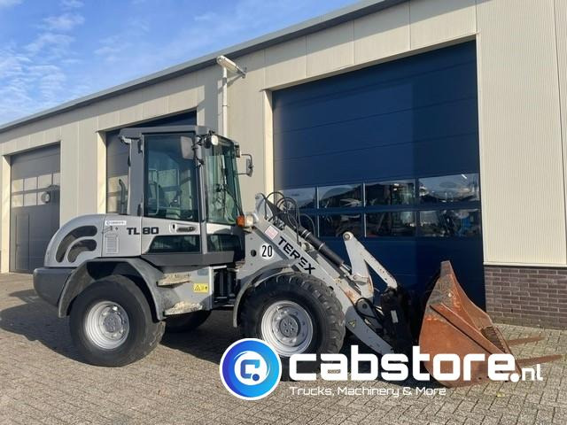 Terex TL 80 Wiellader - Bouwjaar 2008 - Urenstand 7490 - Palletvorken + Laadschop - Deutz Diesel - Radlader: das Bild 2 Terex TL 80 Wiellader - Bouwjaar 2008 - Urenstand 7490 - Palletvorken + Laadschop - Deutz Diesel - Radlader: das Bild 2