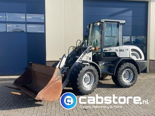 Terex TL 80 Wiellader - Bouwjaar 2008 - Urenstand 7490 - Palletvorken + Laadschop - Deutz Diesel - Radlader: das Bild 1 Terex TL 80 Wiellader - Bouwjaar 2008 - Urenstand 7490 - Palletvorken + Laadschop - Deutz Diesel - Radlader: das Bild 1