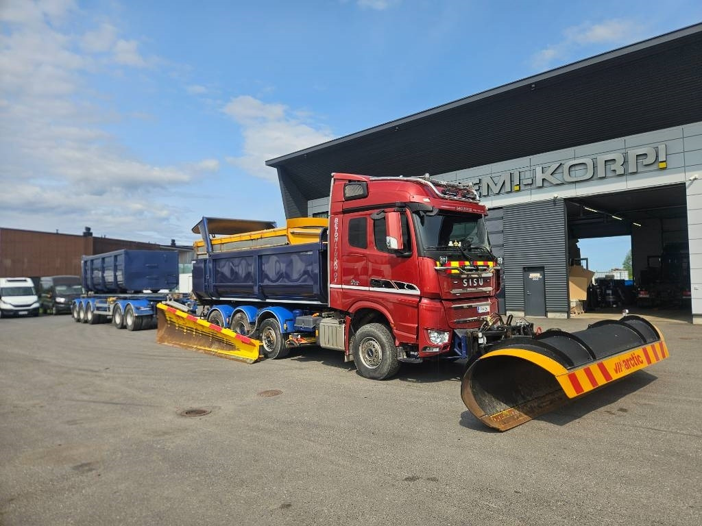 Sisu Polar 625 76tn tienhoitoauto - Kipper: das Bild 1 Sisu Polar 625 76tn tienhoitoauto - Kipper: das Bild 1