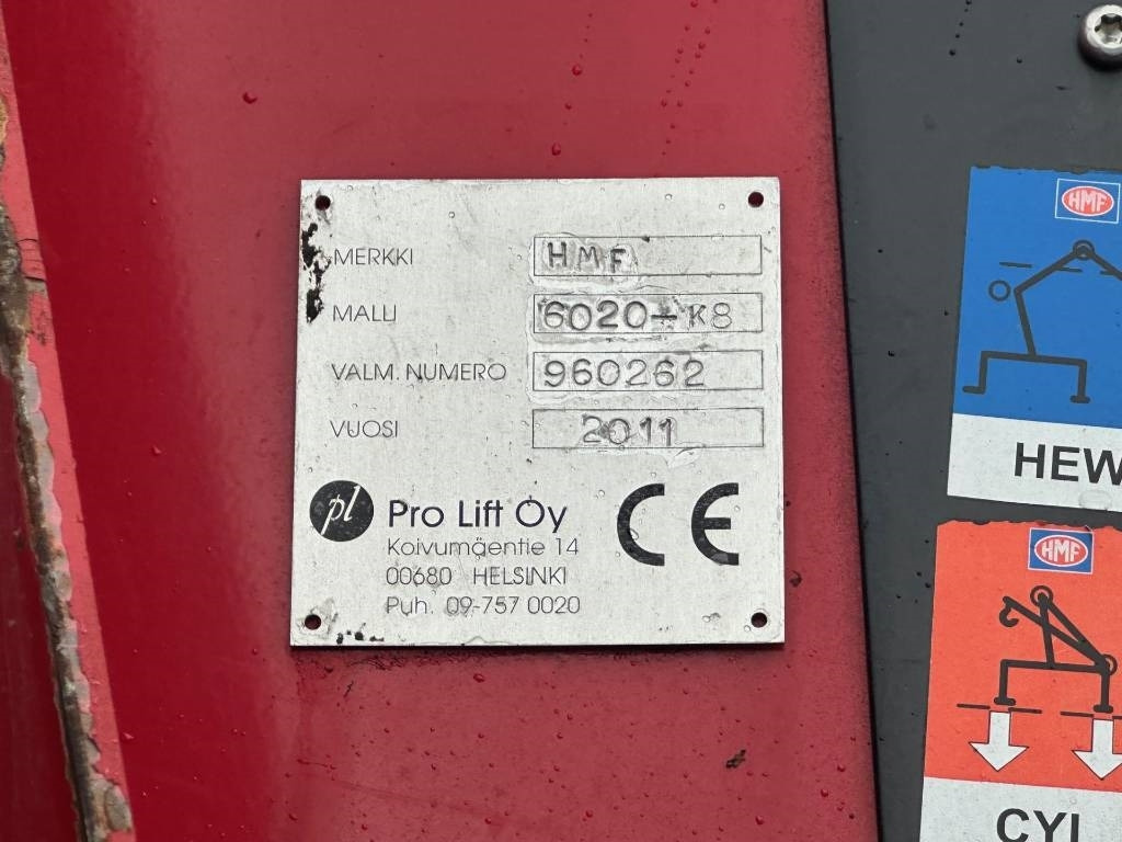 Volvo FM13. HMF 6020-K8 - Autokran: das Bild 3 Volvo FM13. HMF 6020-K8 - Autokran: das Bild 3