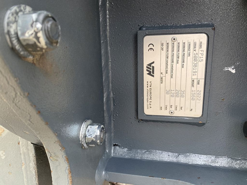 VTN FP15 - Abbruchschere für Baumaschine: das Bild 4 VTN FP15 - Abbruchschere für Baumaschine: das Bild 4