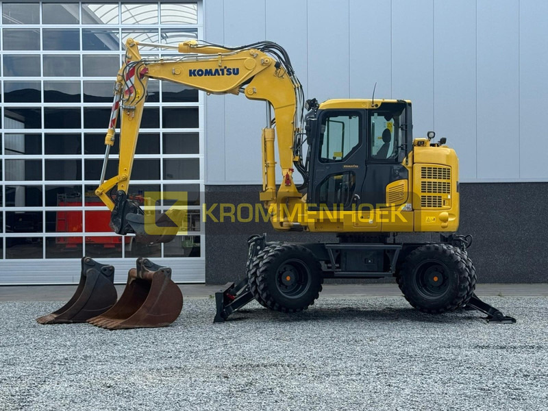 Komatsu PW 118 MR-11 - Mobilbagger: das Bild 2 Komatsu PW 118 MR-11 - Mobilbagger: das Bild 2
