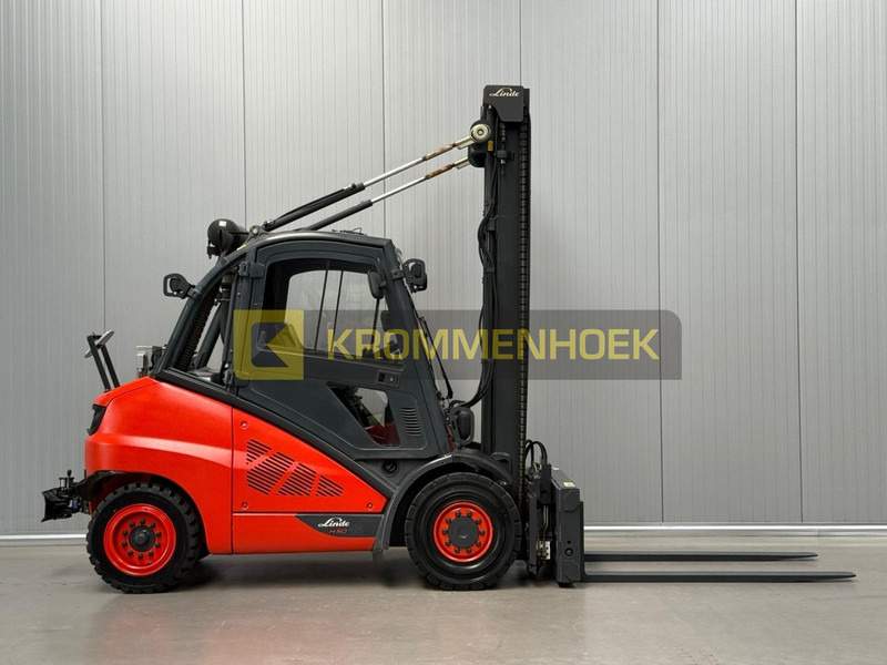 Linde H 50 D Luchtremmen + Aanhangerkoppeling - Dieselstapler: das Bild 5 Linde H 50 D Luchtremmen + Aanhangerkoppeling - Dieselstapler: das Bild 5