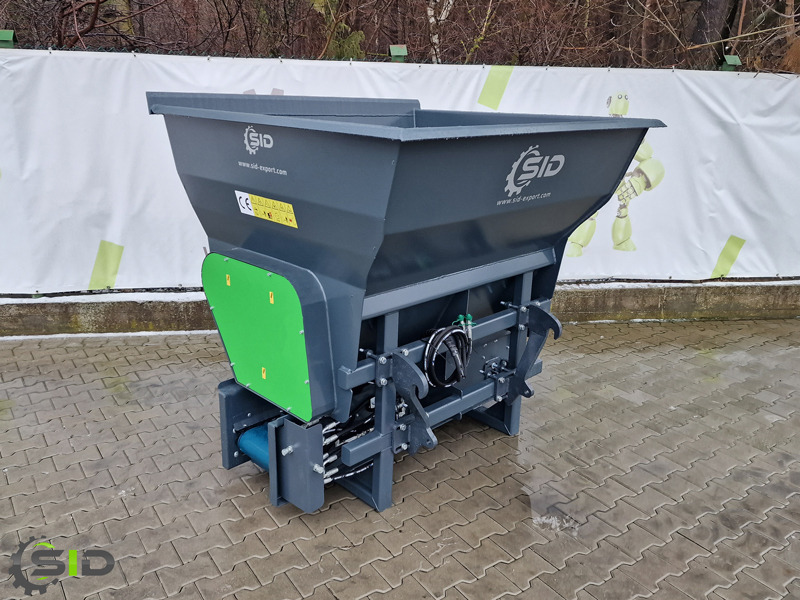 SID EINSTREUGERÄT MIT BAND / FUTTERVERTEILER / Bedding Bucket / Pailleuse 1,0m 0,8m3 - Ladeschaufel für Landmaschine: das Bild 3 SID EINSTREUGERÄT MIT BAND / FUTTERVERTEILER / Bedding Bucket / Pailleuse 1,0m 0,8m3 - Ladeschaufel für Landmaschine: das Bild 3