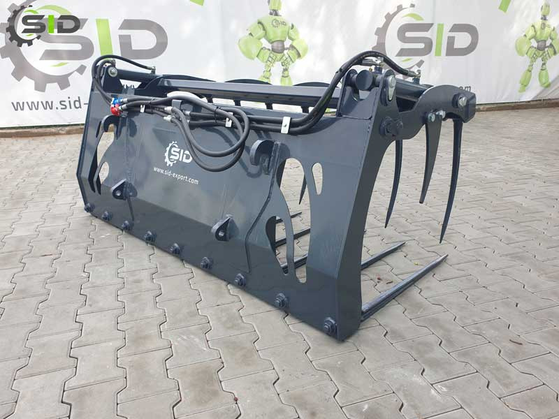 SID KROKODYL / KROKODILZANGE / Fourche crocodile / Muck Fork With Top Grab 1,0 m - Gabel für Greifer: das Bild 3 SID KROKODYL / KROKODILZANGE / Fourche crocodile / Muck Fork With Top Grab 1,0 m - Gabel für Greifer: das Bild 3
