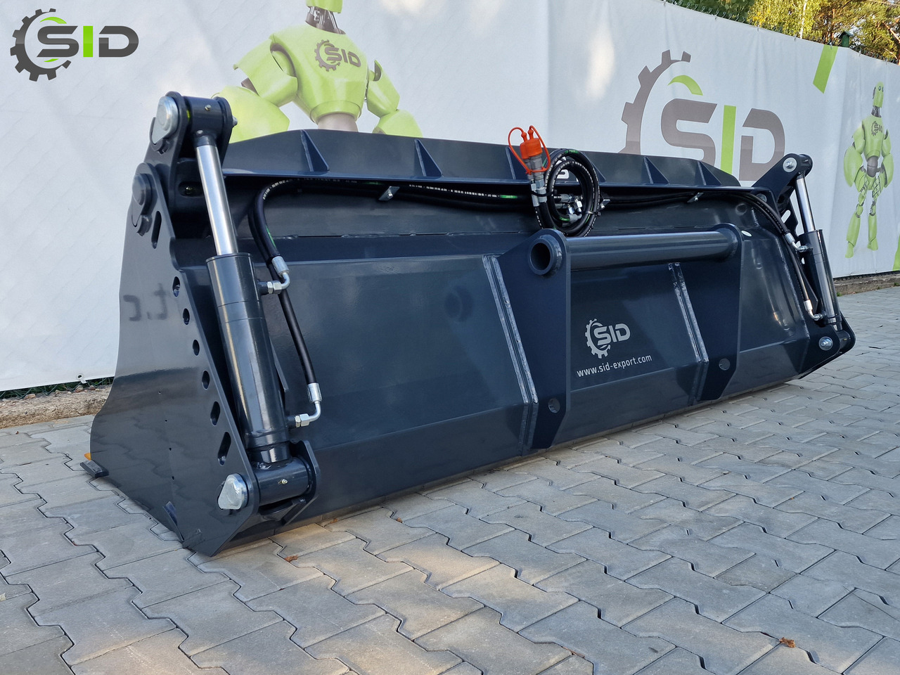 SID Klappschaufel 4in1 / Godet 4en1 multifonction / 4in1 multipurpose bucket 1,4 m - Ladeschaufel für Baumaschine: das Bild 3 SID Klappschaufel 4in1 / Godet 4en1 multifonction / 4in1 multipurpose bucket 1,4 m - Ladeschaufel für Baumaschine: das Bild 3