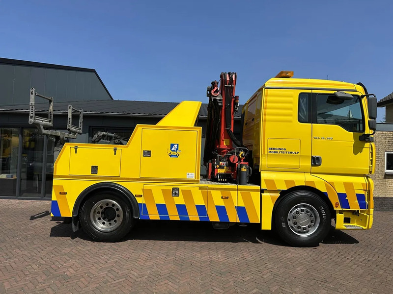 MAN TGA 18.360 Takelwagen Palfinger Kraan Falkom Brill - Abschleppwagen: das Bild 5 MAN TGA 18.360 Takelwagen Palfinger Kraan Falkom Brill - Abschleppwagen: das Bild 5