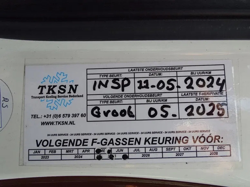 Isotherm LKW MAN TGM 18.250 Euro 6 Carr Sup 750 Cam Lbw 2 Ton Loadcap 10 Ton Cam: das Bild 16