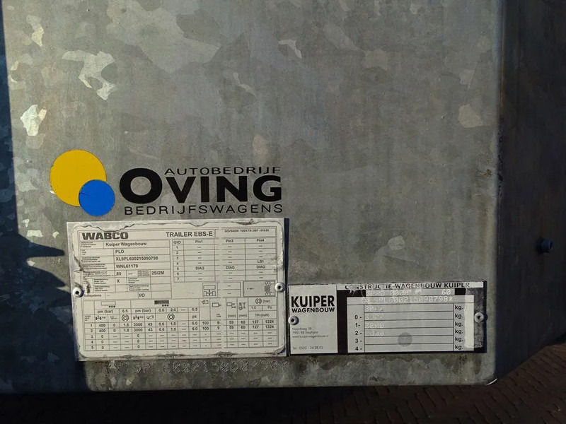 Kuiper 8 Tons Be Oplegger 670x195 laadvloerhoogte 50 cm - Tieflader Auflieger: das Bild 5 Kuiper 8 Tons Be Oplegger 670x195 laadvloerhoogte 50 cm - Tieflader Auflieger: das Bild 5