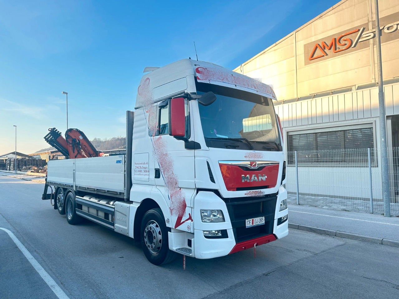 MAN TGX 26.440 6X2 Intarder ATLAS 165 - Pritsche LKW, Autokran: das Bild 1 MAN TGX 26.440 6X2 Intarder ATLAS 165 - Pritsche LKW, Autokran: das Bild 1