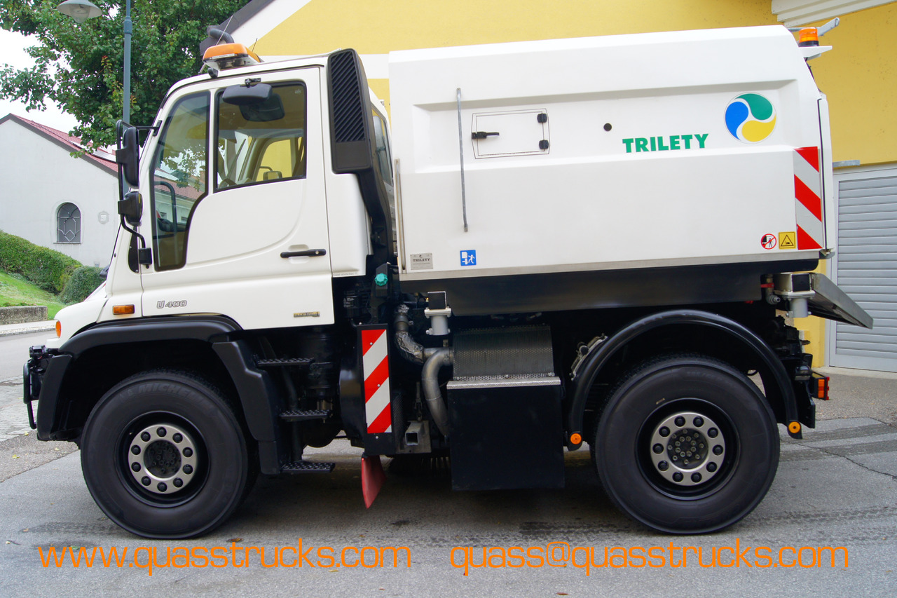 UNIMOG Unimog U400 + TRILETY Kehrmaschine/TÜV/EUR4/Leistungshydraulik - Kehrmaschine: das Bild 3 UNIMOG Unimog U400 + TRILETY Kehrmaschine/TÜV/EUR4/Leistungshydraulik - Kehrmaschine: das Bild 3