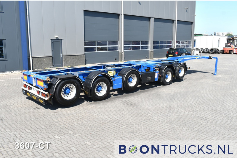 Broshuis 2 CONNECT-5AKCC | 2x20-40-45ft HC * 3x STEERING * 4x LIFT AXLE * ALCOA * APK 03-2026 - Container/ Wechselfahrgestell Auflieger: das Bild 1 Broshuis 2 CONNECT-5AKCC | 2x20-40-45ft HC * 3x STEERING * 4x LIFT AXLE * ALCOA * APK 03-2026 - Container/ Wechselfahrgestell Auflieger: das Bild 1