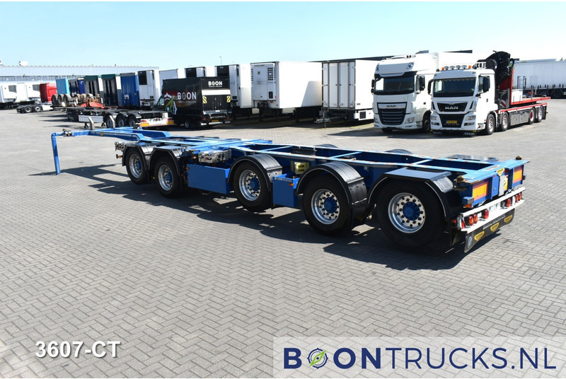 Broshuis 2 CONNECT-5AKCC | 2x20-40-45ft HC * 3x STEERING * 4x LIFT AXLE * ALCOA * APK 03-2026 - Container/ Wechselfahrgestell Auflieger: das Bild 3 Broshuis 2 CONNECT-5AKCC | 2x20-40-45ft HC * 3x STEERING * 4x LIFT AXLE * ALCOA * APK 03-2026 - Container/ Wechselfahrgestell Auflieger: das Bild 3