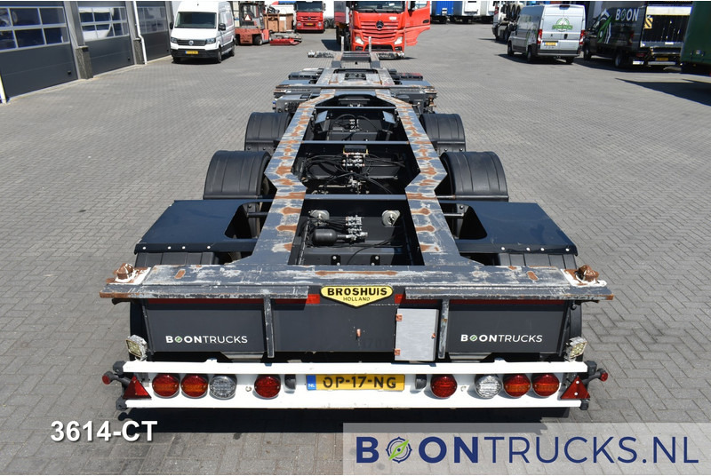 Broshuis 2CONNECT-5AKCC | 2x20-40-45ft HC * 3x STEERING * 4x LIFT AXLE * APK 05-2026! - Container/ Wechselfahrgestell Auflieger: das Bild 5 Broshuis 2CONNECT-5AKCC | 2x20-40-45ft HC * 3x STEERING * 4x LIFT AXLE * APK 05-2026! - Container/ Wechselfahrgestell Auflieger: das Bild 5