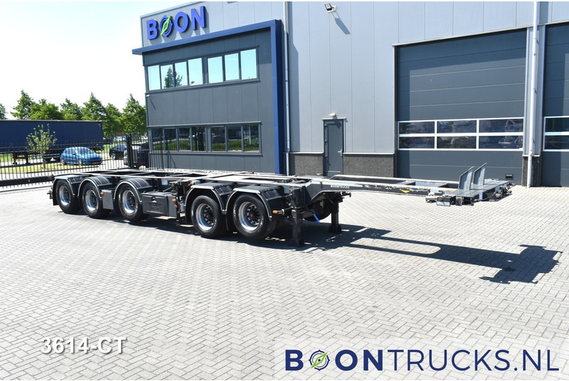 Broshuis 2CONNECT-5AKCC | 2x20-40-45ft HC * 3x STEERING * 4x LIFT AXLE * APK 05-2026! - Container/ Wechselfahrgestell Auflieger: das Bild 3 Broshuis 2CONNECT-5AKCC | 2x20-40-45ft HC * 3x STEERING * 4x LIFT AXLE * APK 05-2026! - Container/ Wechselfahrgestell Auflieger: das Bild 3