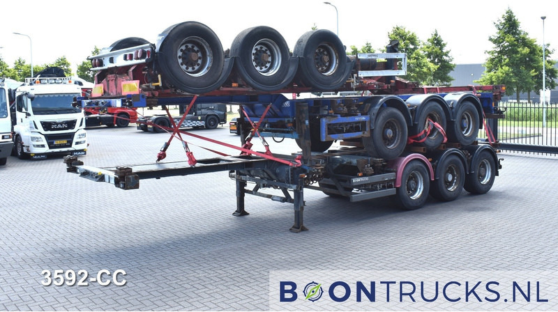 Broshuis 3 UCC 39 € 6750 STACK PRICE | 2x20-30-40-45ft HC * 2x BROSHUIS 1x NOOTEBOOM - Container/ Wechselfahrgestell Auflieger: das Bild 4 Broshuis 3 UCC 39 € 6750 STACK PRICE | 2x20-30-40-45ft HC * 2x BROSHUIS 1x NOOTEBOOM - Container/ Wechselfahrgestell Auflieger: das Bild 4